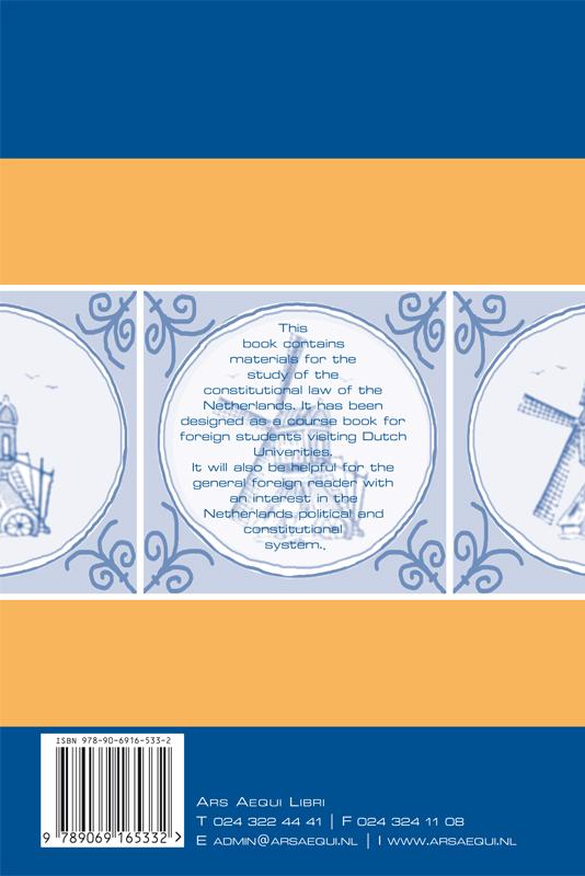 Achterkant van Constitutional Law of the Netherlands