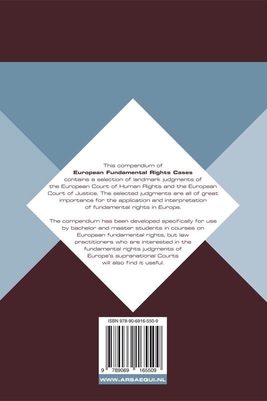 Achterkant van European fundamental rights cases