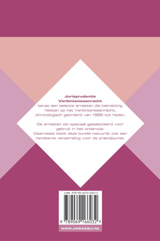 Achterkant van Verbintenissenrecht