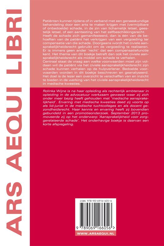 Achterkant van Medische aansprakelijkheid