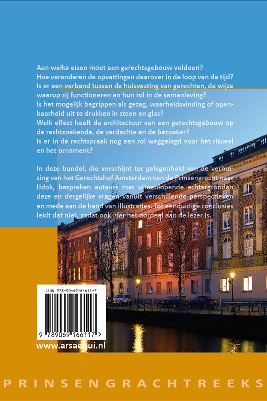 Achterkant van Vorm en inhoud, rechtspraak en architectuur