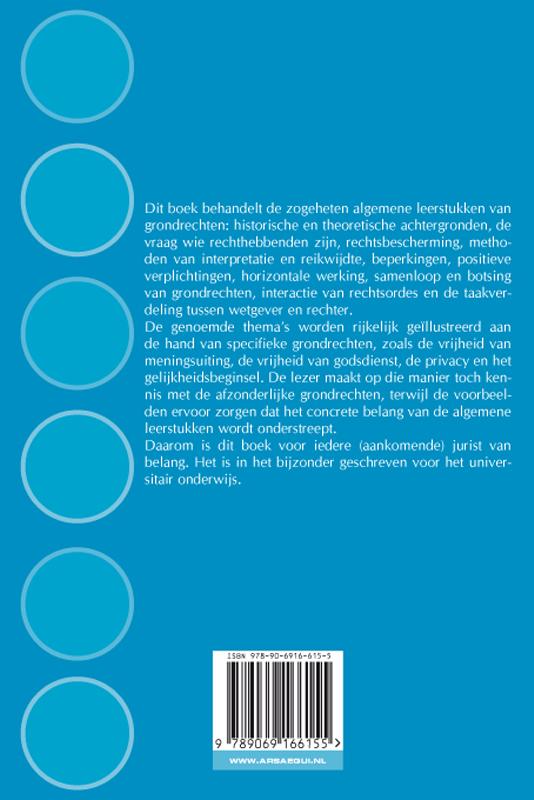 Achterkant van Hoofdstukken grondrechten