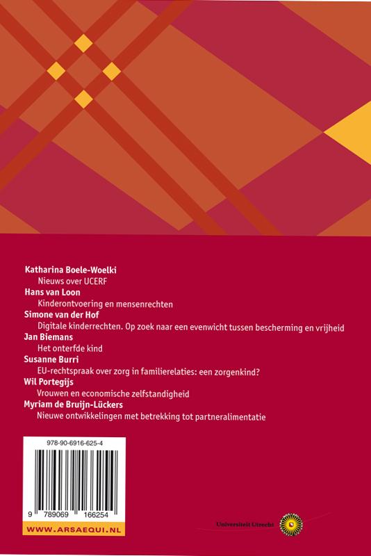 Achterkant van Achtste UCERF-symposium