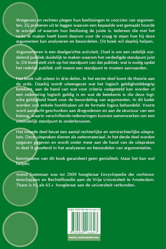 Achterkant van Met kracht van argumenten