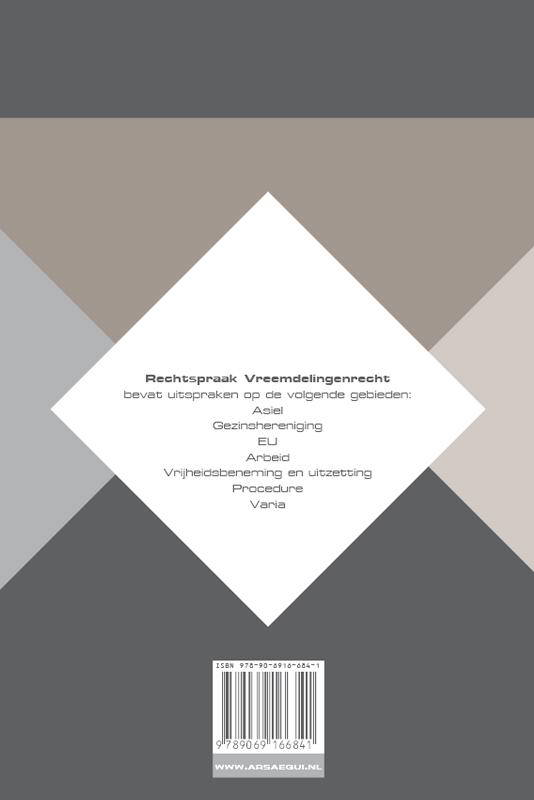 Achterkant van Rechtspraak Vreemdelingenrecht