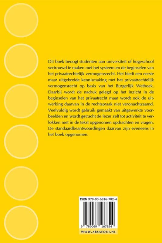 Achterkant van Privaatrecht als opdracht