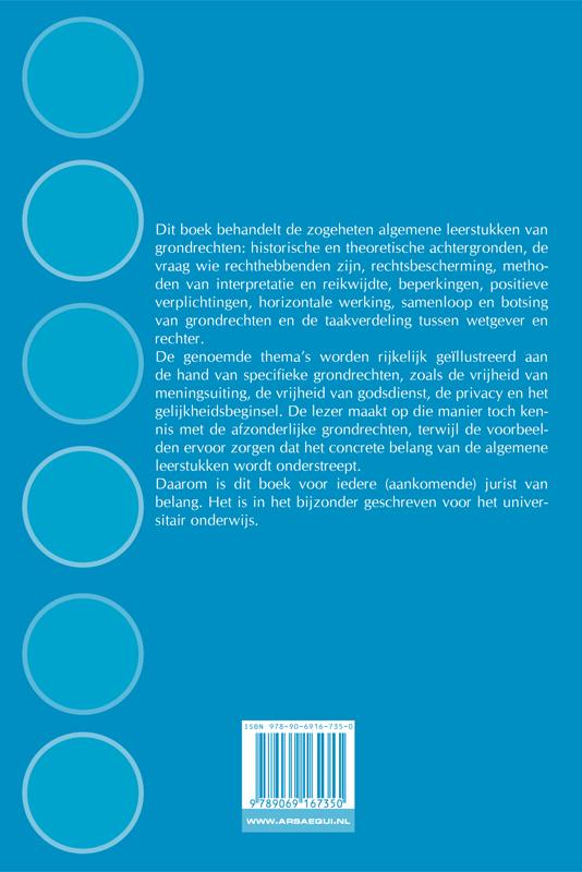 Achterkant van Hoofdstukken grondrechten