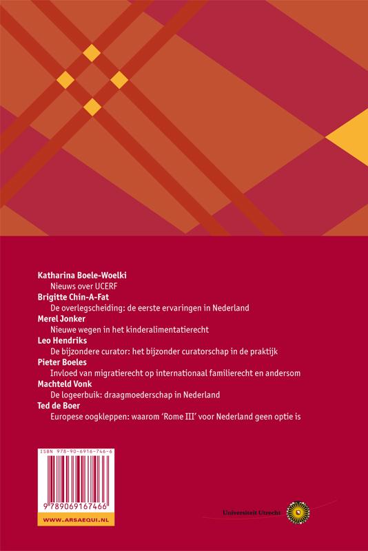 Achterkant van Vijfde UCERF-symposium