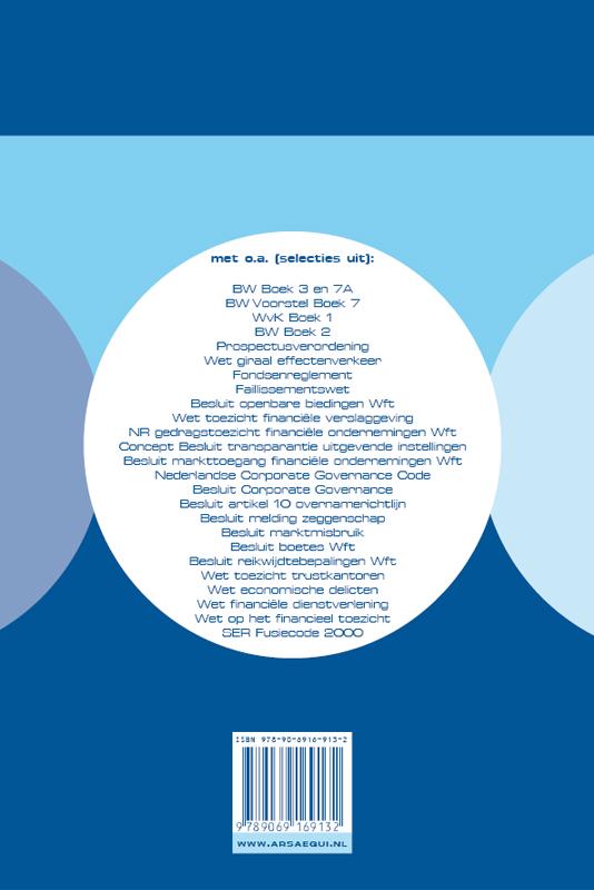 Achterkant van Vennootschaps- & effectenrecht 2009/2010