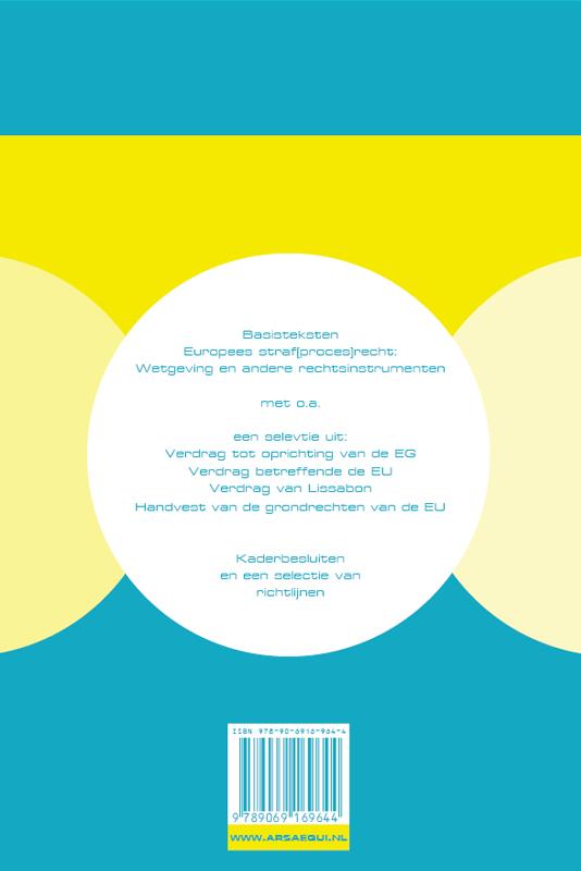 Achterkant van Europees straf(proces)recht 2010/2012