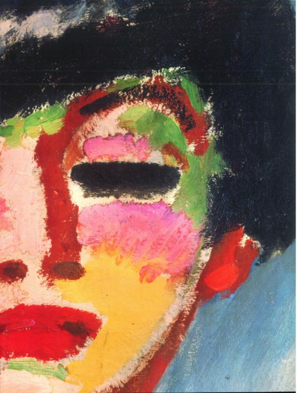 Achterkant van De grote ogen van Kees van Dongen