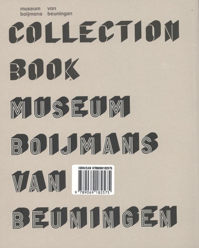 Achterkant van Collection book