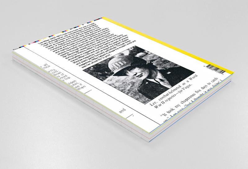 Achterkant van Lee Miller in Print