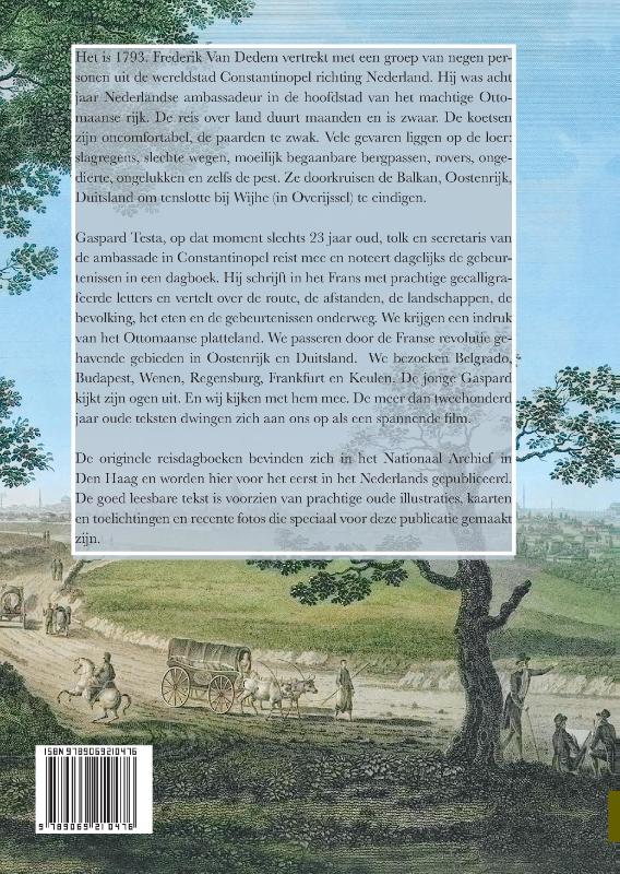 Achterkant van Van de Bosporus naar de Zuiderzee