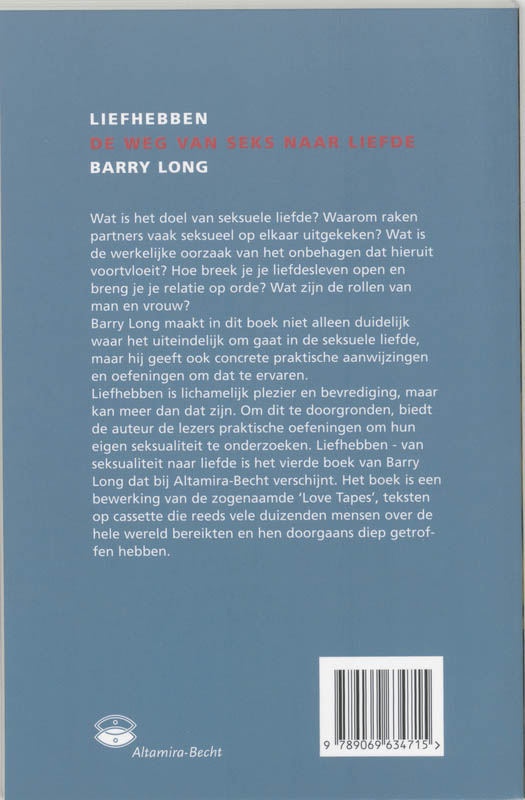 Achterkant van Liefhebben