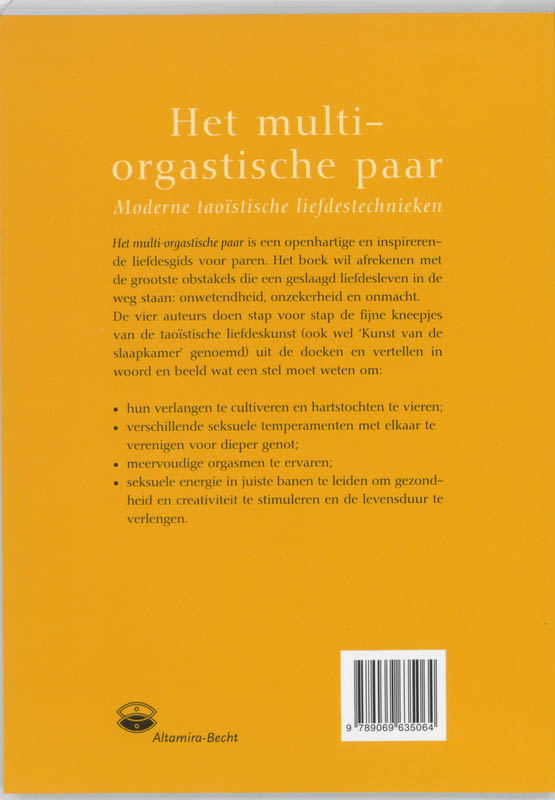 Achterkant van Het multi-orgastische paar