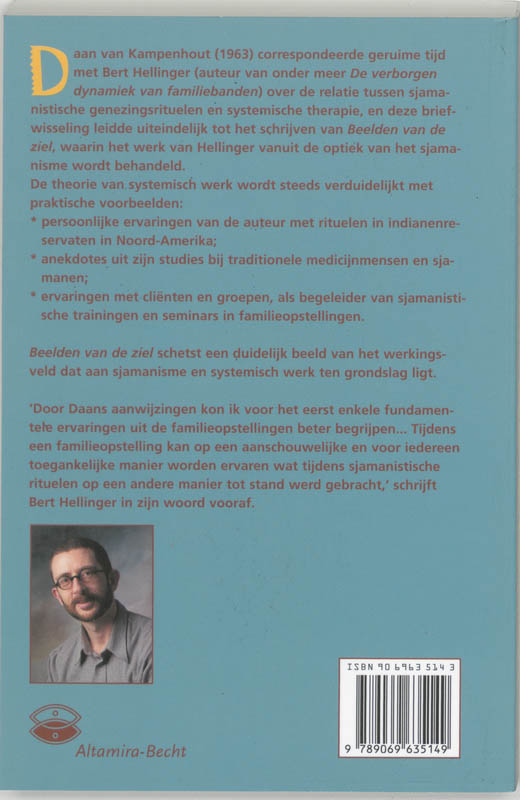 Achterkant van Beelden van de ziel