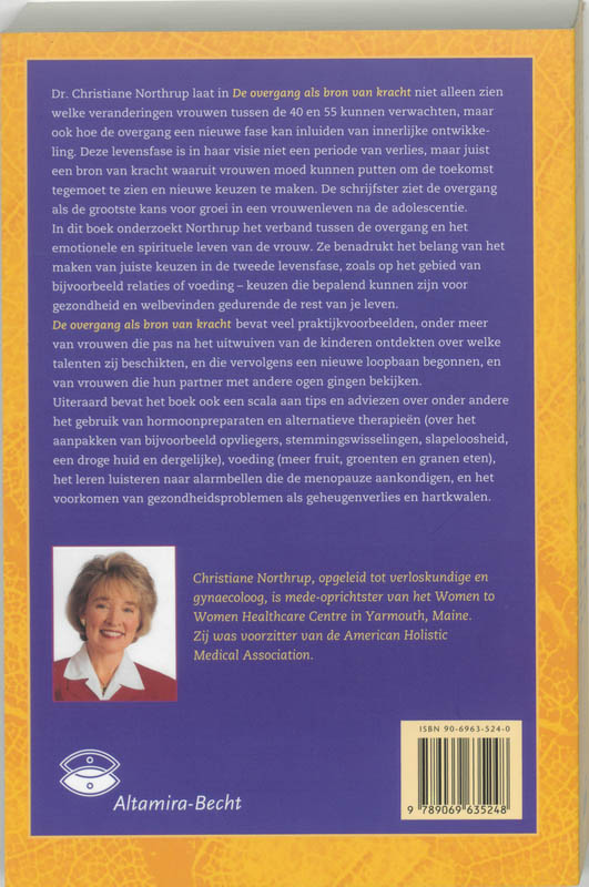 Achterkant van De overgang als bron van kracht