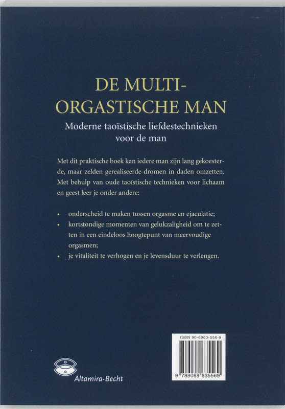 Achterkant van De multi-orgastische man
