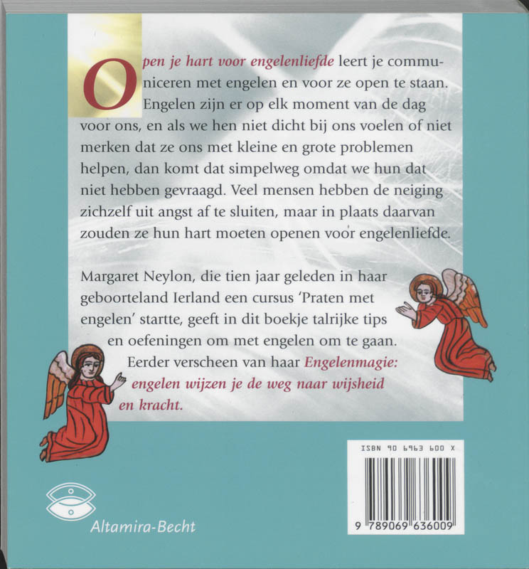 Achterkant van Open je hart voor engelenliefde