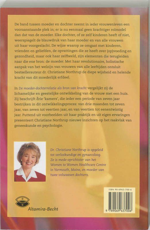 Achterkant van De moeder-dochterrelatie als bron van kracht