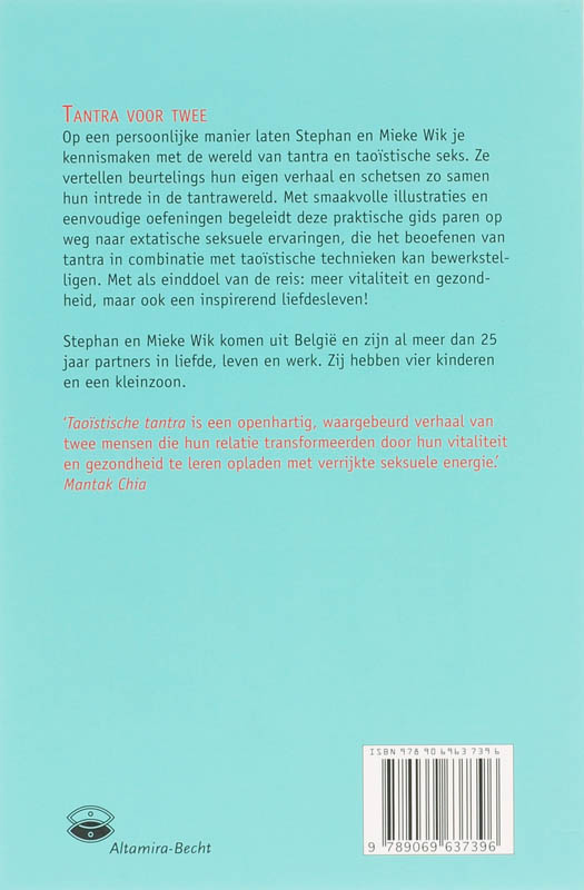 Achterkant van Taoistische Tantra
