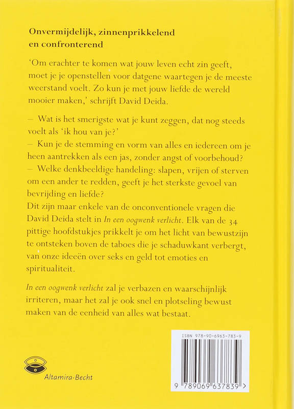 Achterkant van In een oogwenk verlicht