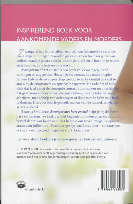 Achterkant van Zwanger met hart en ziel
