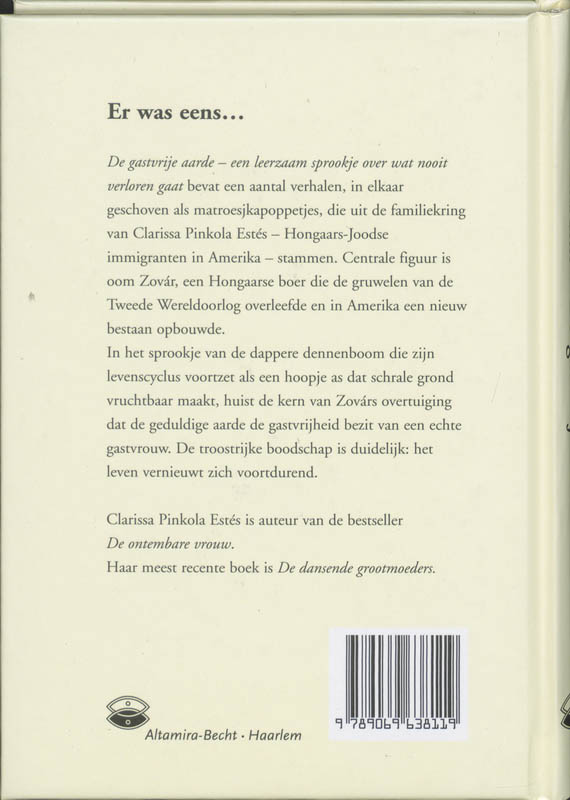 Achterkant van De gastvrije aarde