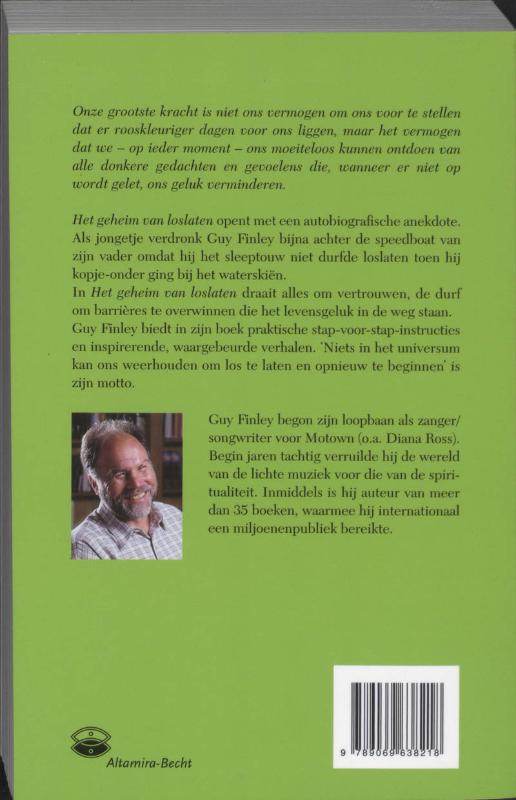 Achterkant van Het geheim van loslaten
