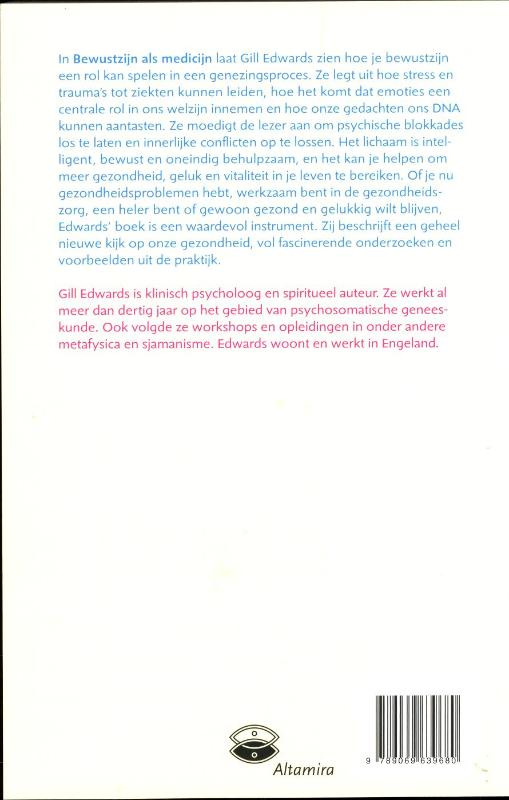 Achterkant van Bewustzijn als medicijn