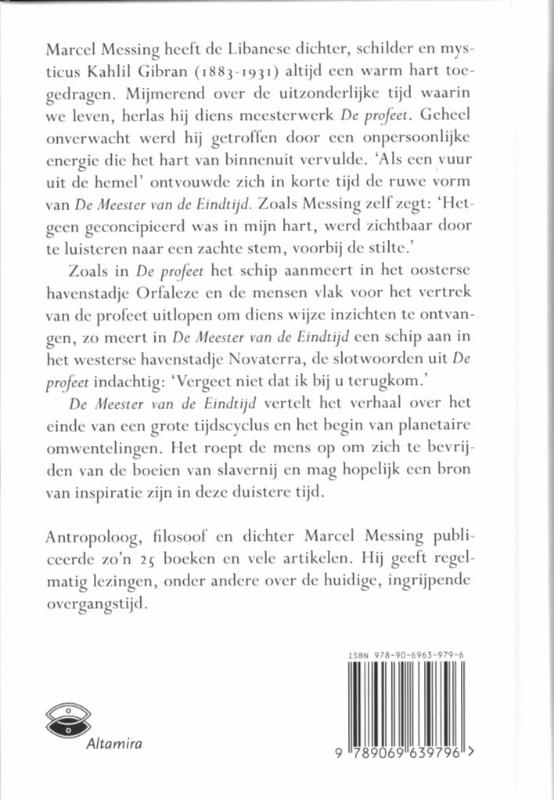 Achterkant van De Meester van de Eindtijd