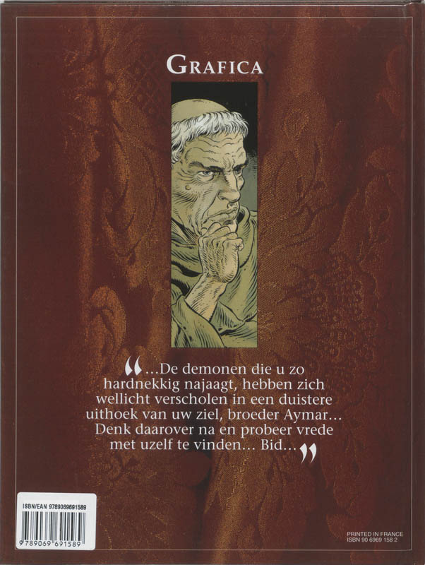 Achterkant van 2 De brief van de inquisiteur
