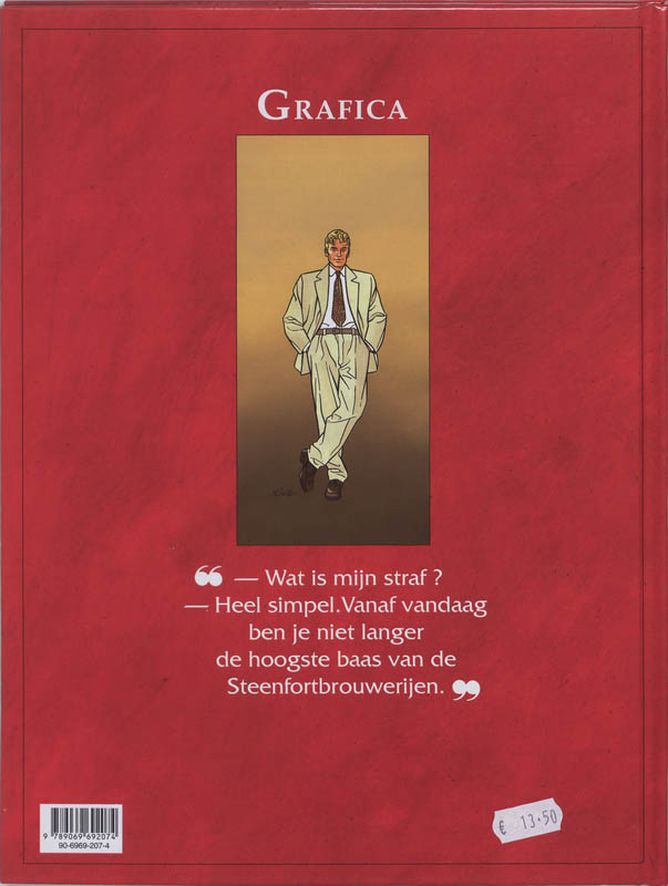 Achterkant van 7 Frank 1997