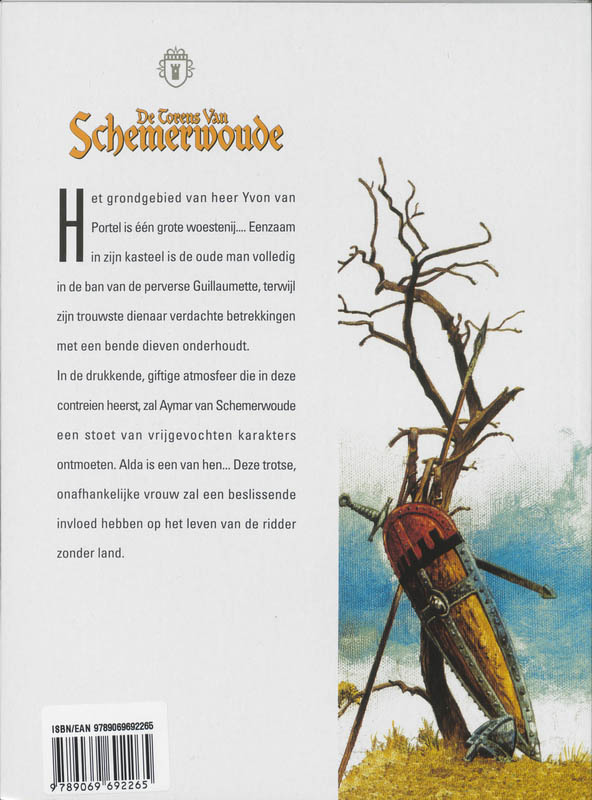 Achterkant van 5 Alda