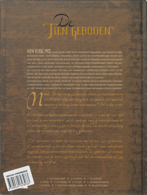 Achterkant van 6 De ruil