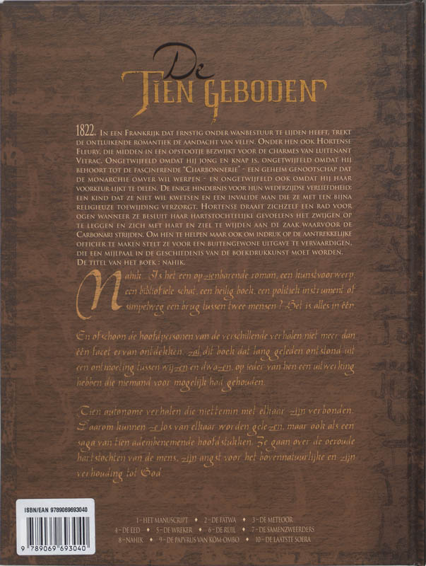 Achterkant van 4 Samenzweerders
