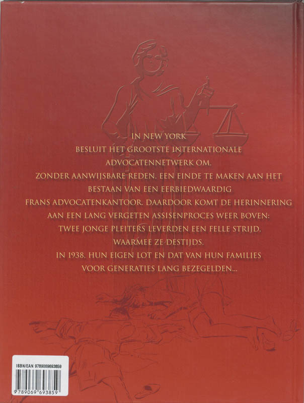 Achterkant van 1 Het proces