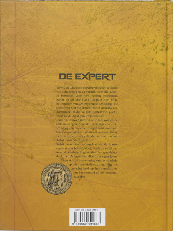 Achterkant van 4 gerechtigheid