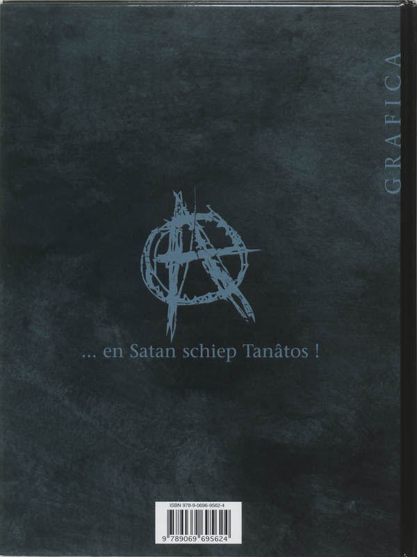 Achterkant van Tanâtos