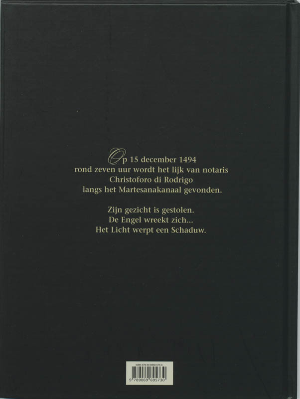 Achterkant van De gebroken Engel