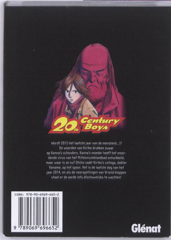 Achterkant van 20th century boys 12
