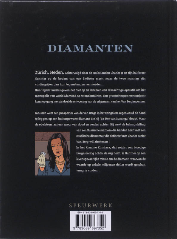 Achterkant van 3 De ster van Katanga