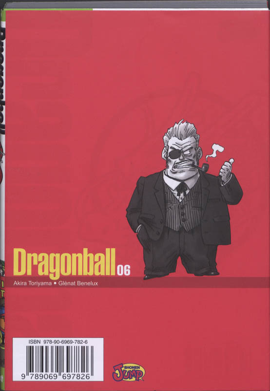 Achterkant van Dragon Ball 06