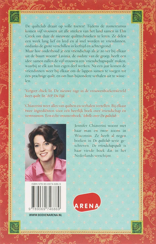 Achterkant van De vriendschapsquilt