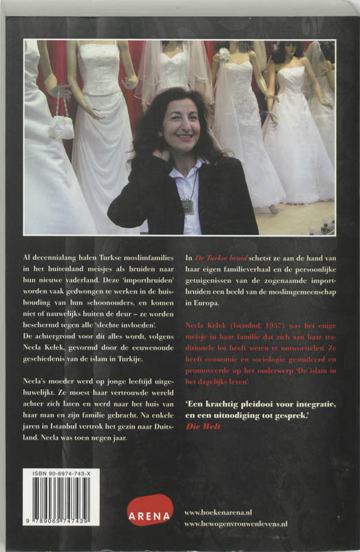 Achterkant van De Turkse bruid