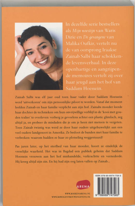 Achterkant van De gouden kooi