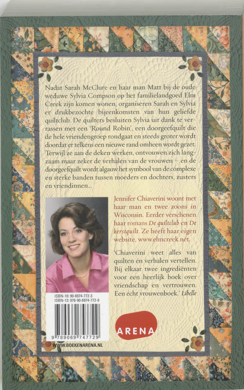 Achterkant van De doorgeefquilt