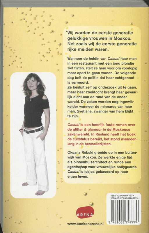 Achterkant van Casual