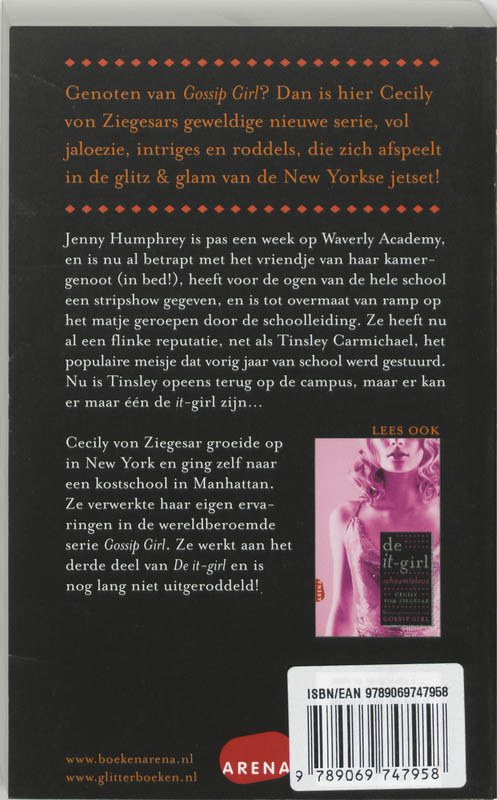 Achterkant van Schaamteloos